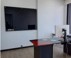Tablero en vidrio templado Módulo 120*80 Cm Negro