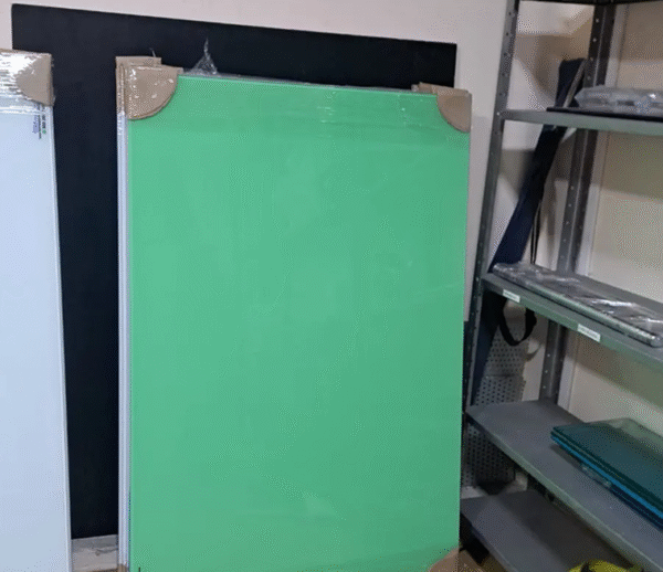 Tablero en vidrio templado Colores